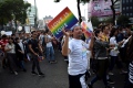 Though optimistic about Taiwan’s general trend toward LGBT acceptance, some LGBT members in the parade said they still had not told their parents about their sexual orientation.